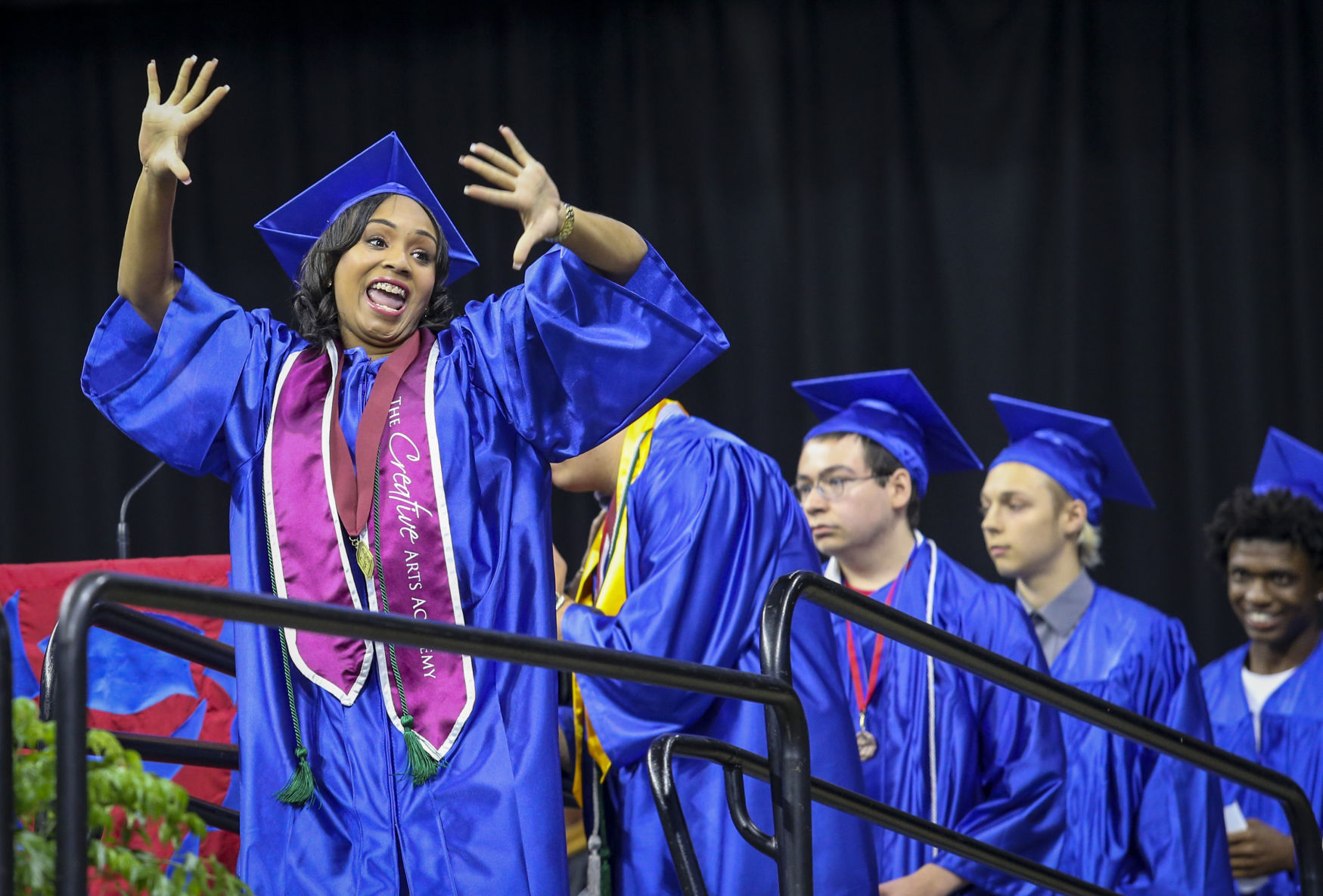 Outtakes: Davenport Central commencement